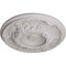 Ekena Millwork Granada Ceiling Medallion (Fits Canopies up to 7 1/8"), 19"OD x 1 1/2"P, Ultra Pure White CM19GAUWF - alternate 4